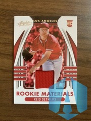 2022 Panini Absolute Baseball Rookie Materials Reid Detmers ARM-RD RC Jersey