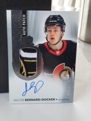 2021-22 Upper Deck The Cup Rookie Auto Patch #117 Jacob Bernard-Docker 070/249 RC