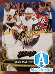 2020-21 Upper Deck MVP GOLD Script #121 Max Pacioretty Vegas Golden Knights