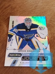 2020-21 Synergy Jordan Binnington Stanley Cup Journey CJ-JB Post Season 628/899