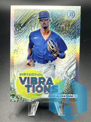 2022 Bowman Chrome Virtuosic Vibrations Kevin Alcantara #VV-11 Cubs