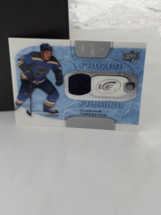 2015-16 Upper Deck Ice Frozen Fabrics #FF-VT Vladimir Tarasenko St. Louis Blues