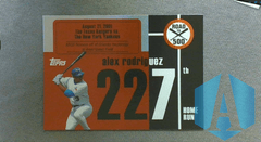2007 Topps Road to 500 #227 Alex Rodriguez Rangers