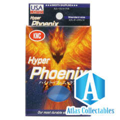 KMC CARD BARRIER - 100CT STANDARD HYPER PHOENIX MATTE SLEEVES - BLUE