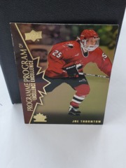 2021-22 UD Tim Hortons Program of Excellence #POE4 Joe Thornton