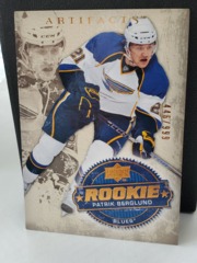 2008-09 Upper Deck Artifacts #290 Patrik Berglund 446/999 Rookie Blues