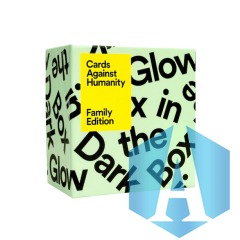 Cards Against Humanity Family Edition Glow in the Dark Box