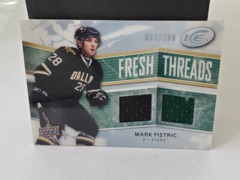 2008-09 Upper Deck Ice Fresh Threads Dual Jerseys Mark Fistric #FT-FI 064/100