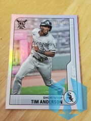 2021 Topps Big League Tim Anderson #39 Rainbow Foil SP 045/199 Chicago White Sox