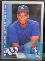1993 Fleer #289 Bernie Williams New York Yankees