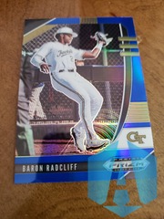 Baron Radcliff 2020 Panini Prizm Draft Picks Blue PDP146 Phillies