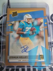 2020 Panini Donruss - GOLD - 338 AUTO Joshua Kelley RATED ROOKIE