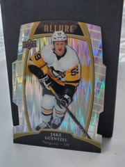 2019-20 Upper Deck Allure Steel Die Cut 28/50 Jake Guentzel #21 Penguins