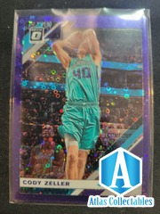 2019-20 Panini Donruss Optic Fast Break Purple Prizm /95 Cody Zeller #44