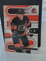2022-23 Upper Deck SP Game Used Red 053/233 Cam Atkinson #28 Flyers