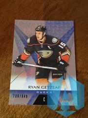 2016-17 Upper Deck Trilogy Rainbow Blue #8 Ryan Getzlaf 706/849