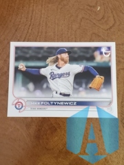 2022 Topps Series One #293 Mike Foltynewicz 87/99 Variante 