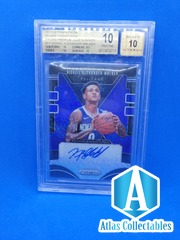 2019-20 Panini Prizm Blue Shimmer - Nickeil Alexander Walker RC Auto PSA 10