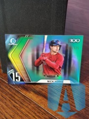 2022 Bowman Chrome Top 100 BTP-15 Nick Yorke 114/125  Red Sox