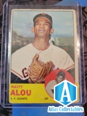 1963 Topps #128 Matty Alou