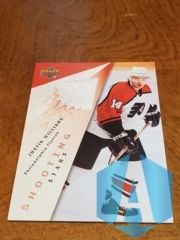 2003-04 Upper Deck Shooting Stars Justin Williams #ST-JW