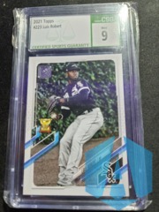 2021 Topps Luis Robert #223 CSG 9