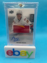 Matthew Tkachuk 2016-17 Upper Deck Premier Rookie Auto Patch 177/299 #70