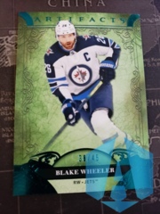 2020-21 UD Artifacts Aqua #144 Blake Wheeler /45