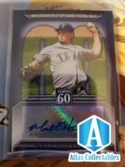 2011 Topps 60 Matt Harrison #T60A-MH Auto