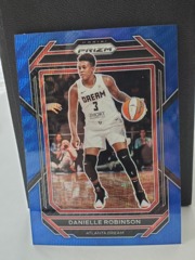 2023 Panini WNBA Prizm Blue Wave Prizms Danielle Robinson #69 Atlanta