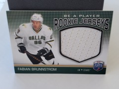2008-09 Upper Deck Be a Player Rookie Jerseys 065/299 Fabian Brunnstrom #RJ-FB