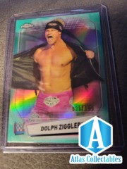 2021 WWE TOPPS CHROME AQUA REFRACTOR /150 DOLPH ZIGGLER