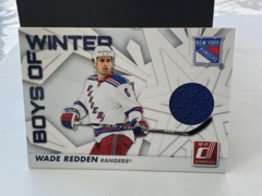 2010-11 Donruss Boys of Winter Threads #41 Wade Redden Jersey