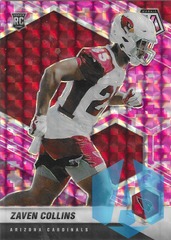 2021 Panini Mosaic Pink Camo Prizm RC #363 Zaven Collins Arizona Cardinals