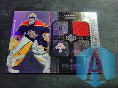 2005 Upper Deck Roberto Luongo Black Diamond Jersey J-RL Red