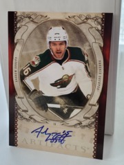 2010-11 Upper Deck Artifacts Autofacts #AF-AE Andrew Ebbett Auto Coyotes