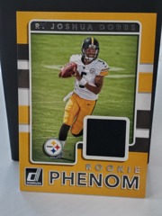 2017 Panini Donruss Rookie Phenom Jersey R. Joshua Dobbs #38 Steelers