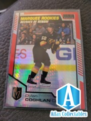 2020-21 UD OPC Platinum Marquee Rookies RED PRISM DYLAN COGHLAN #176 OPC RC