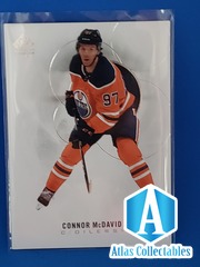 2020-21 SP Authentic Connor McDavid 90 Oilers