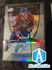 2020-21 Alex Belzile Rookie Premiere AUTO - Trilo3y /399