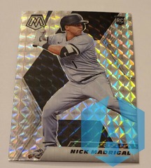 2021 Panini Silver Mosaic Prizm #244 Nick Madrigal RC White Sox