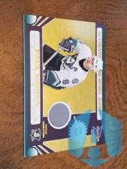 2003-04 Pacific Prizm Authentic Jersey Paul Kariya #101 Patch Variation 08/55