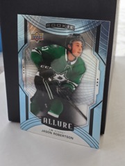 2020-21 Upper Deck Allure Jason Robertson #113 Sky Blue Rookie