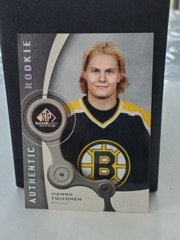 2005-06 Upper Deck SP Game Used #152 Hannu Toivonen Rookie 519/999