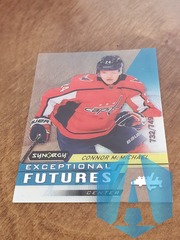 2020-21 CONNOR McMICHAEL 732/749 Synergy Exceptional Futures #EFS-CM ROOKIE