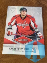 2011-12 Panini Titanium 52/81 Dmitry Orlov #106 Rookie RC