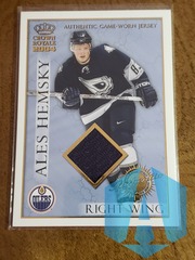 2003-04 Pacific Crown Royale Authentic Game-Worn Jerseys 541/625 Ales Hemsky #10