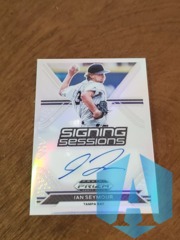 2021 Panini Prizm Draft Picks Signing Sessions Ian Seymour #SS-IS Auto
