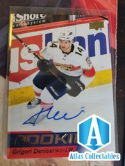 2021-22 NHL Star Rookies - grigori denisenko AUTO 6 SSP