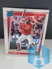 2021 Panini Donruss Optic Jo Adell #33 Rated Rookie Holo